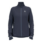 Vêtements Odlo Odlo Zeroweight Pro Warm Veste Running Femmes-Gris Foncé