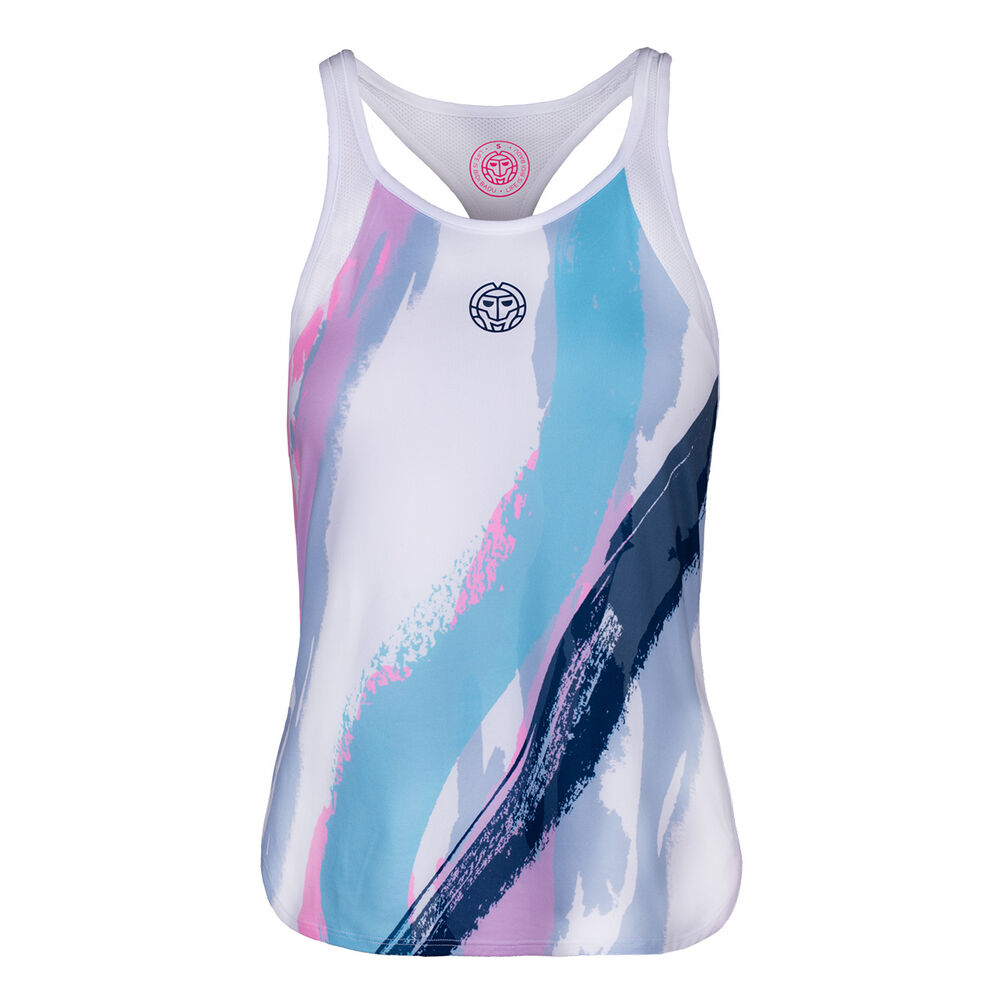 BIDI BADU Amrei Tech Débardeur Tank Top Femmes - Blanc , Multicouleur