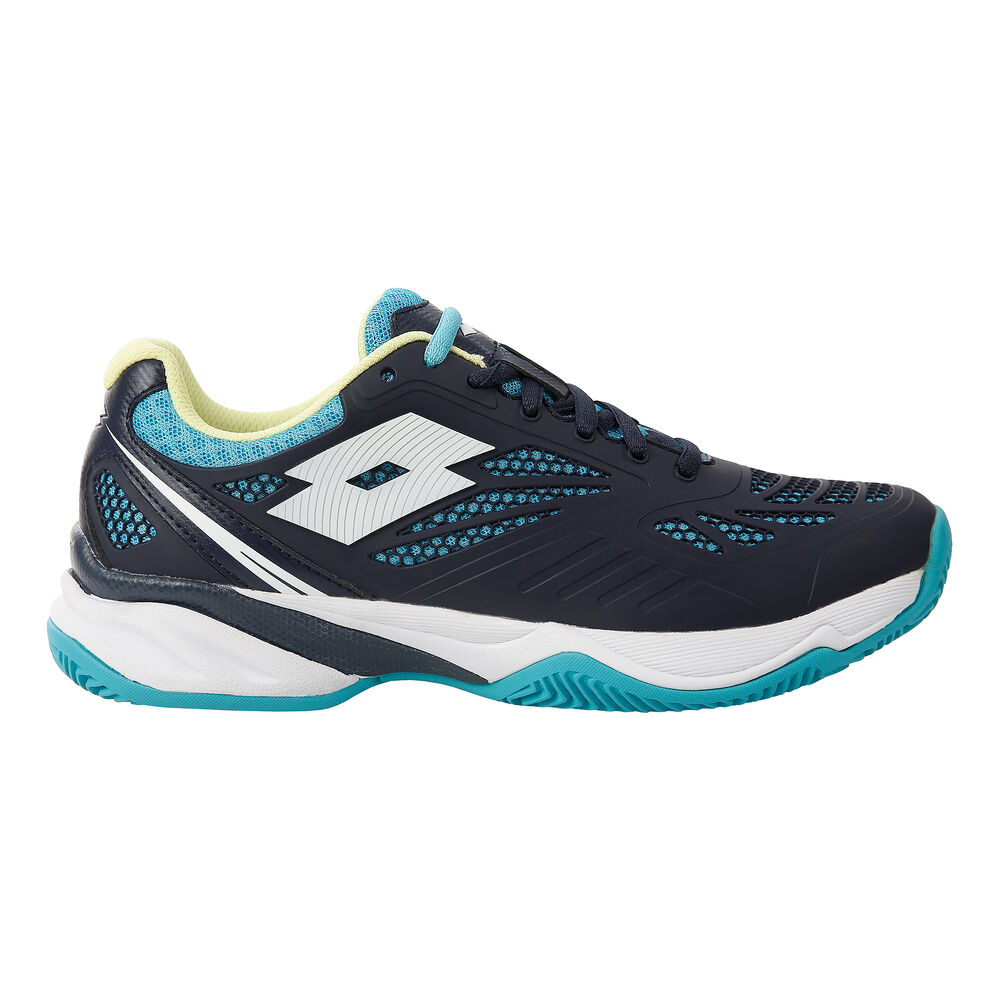 Lotto Superrapida 200 II PRT Chaussures Toutes Surfaces Femmes - Bleu Foncé