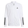 3Stripes Knit Veste de surv&ecirc;tement Hommes - blanc, noir