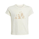 Vêtements adidas adidas Animal Big Logo T-shirt Filles-Crème