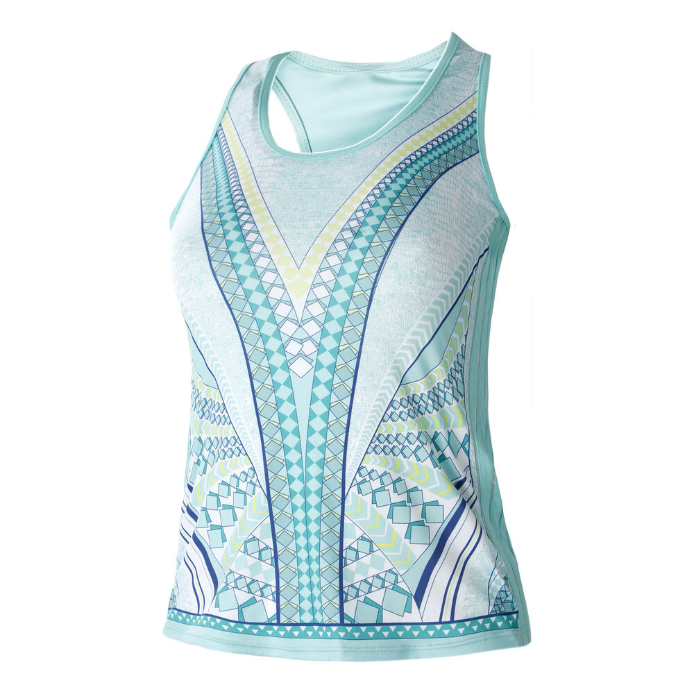 Lucky in Love Fantasy Racerback Tank Débardeur Tank Top Edition Spéciale Femmes - Mint, Bleu