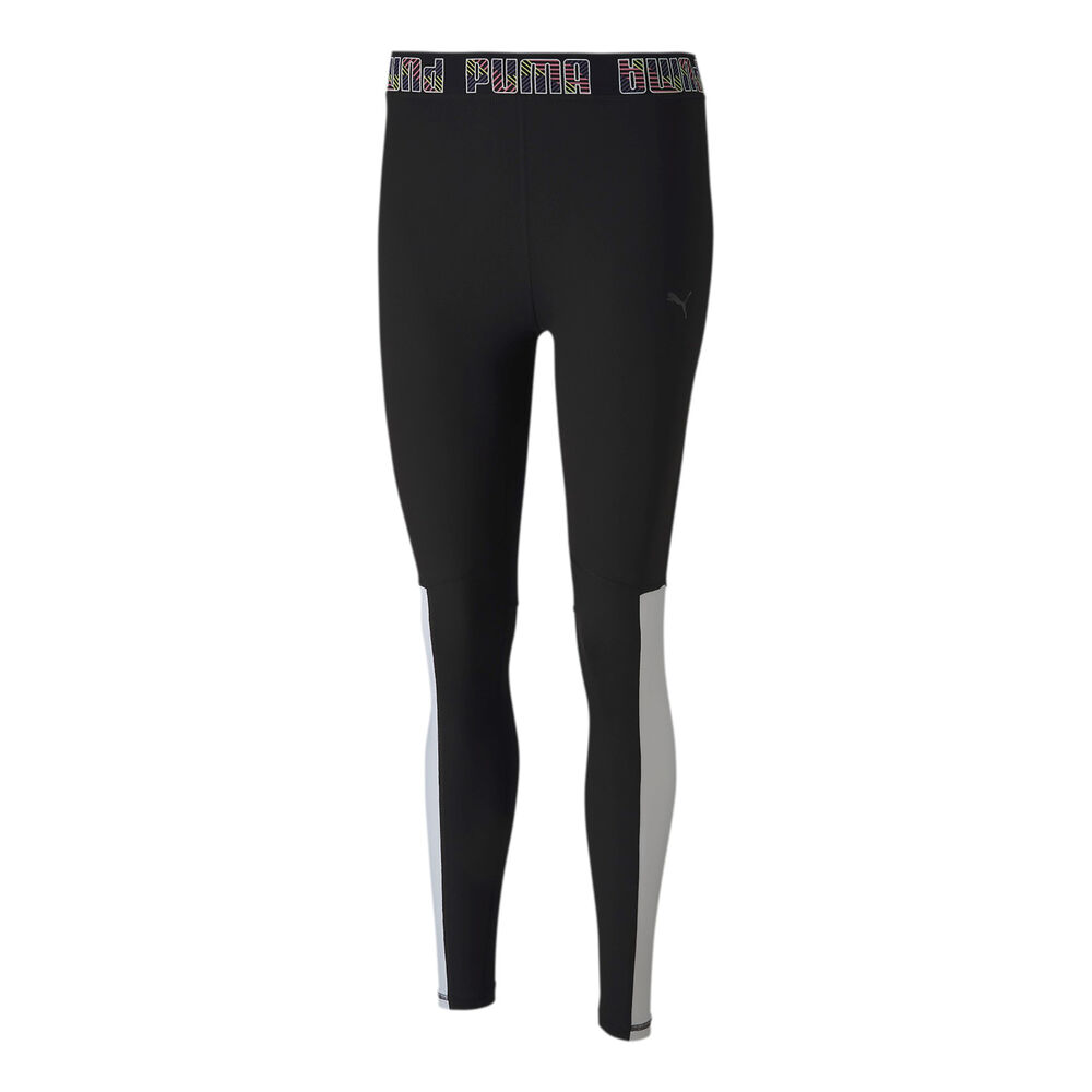 Puma Logo Elastic Collant Tight Femmes - Noir , Blanc