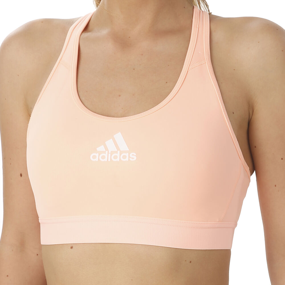 adidas Don´t Rest Alphaskin Soutien-gorge Sport Femmes - Abricot, Blanc