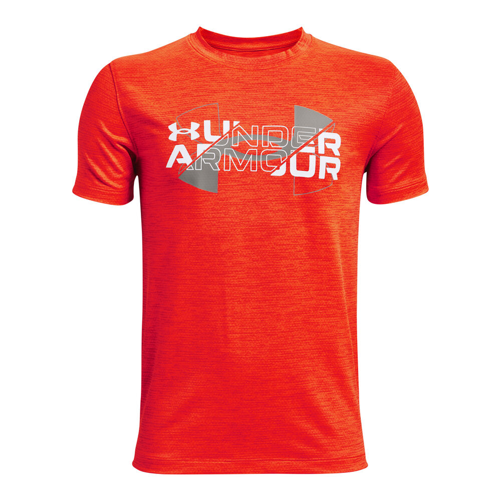 Under Armour Vented T-shirt Garçons - Rouge , Gris