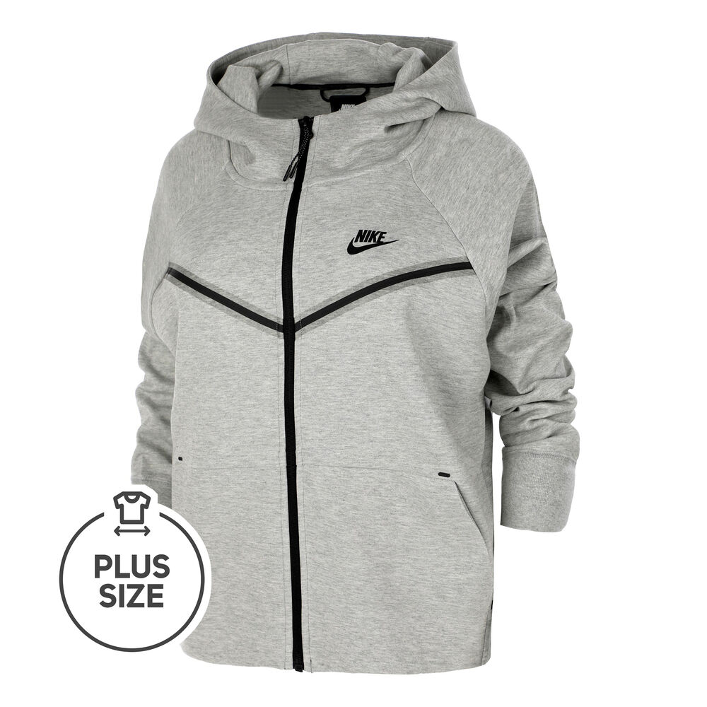Nike Sportswear Plus Size Gilet En Coton Femmes - Gris Clair , Noir