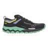 Wave Ibuki 4 Chaussure Trail Femmes-Bleu Foncé,Mint