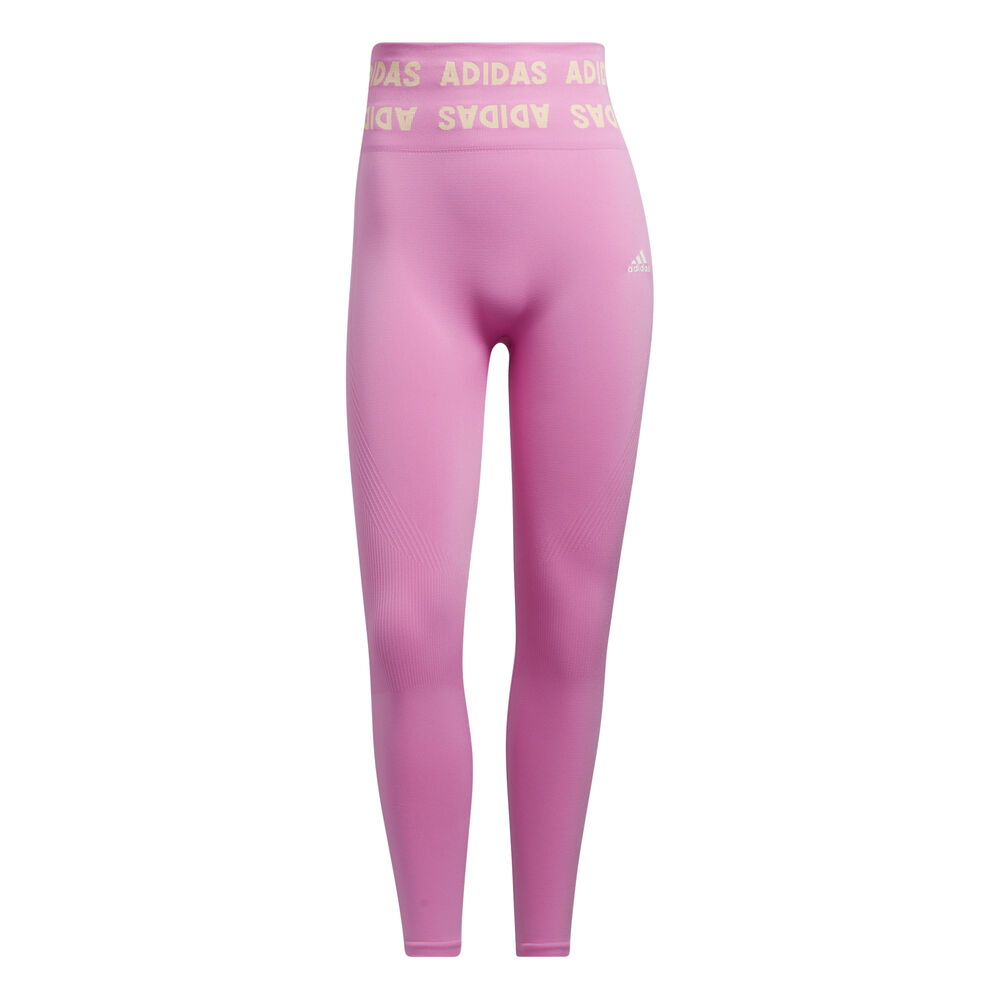 adidas Aeroknit 7/8 Collant Tight Femmes - Rosé, Jaune