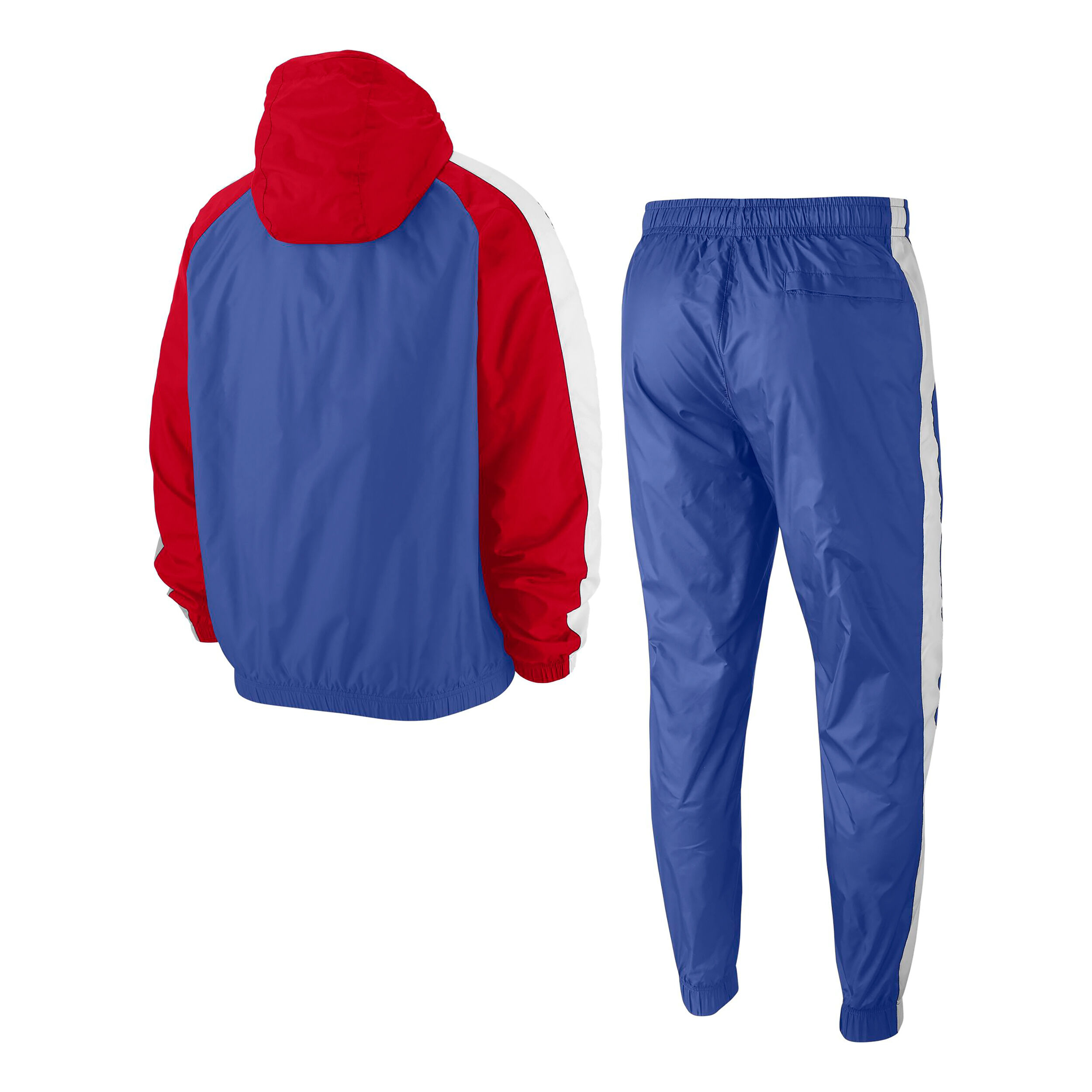 Survetement nike deals bleu rouge