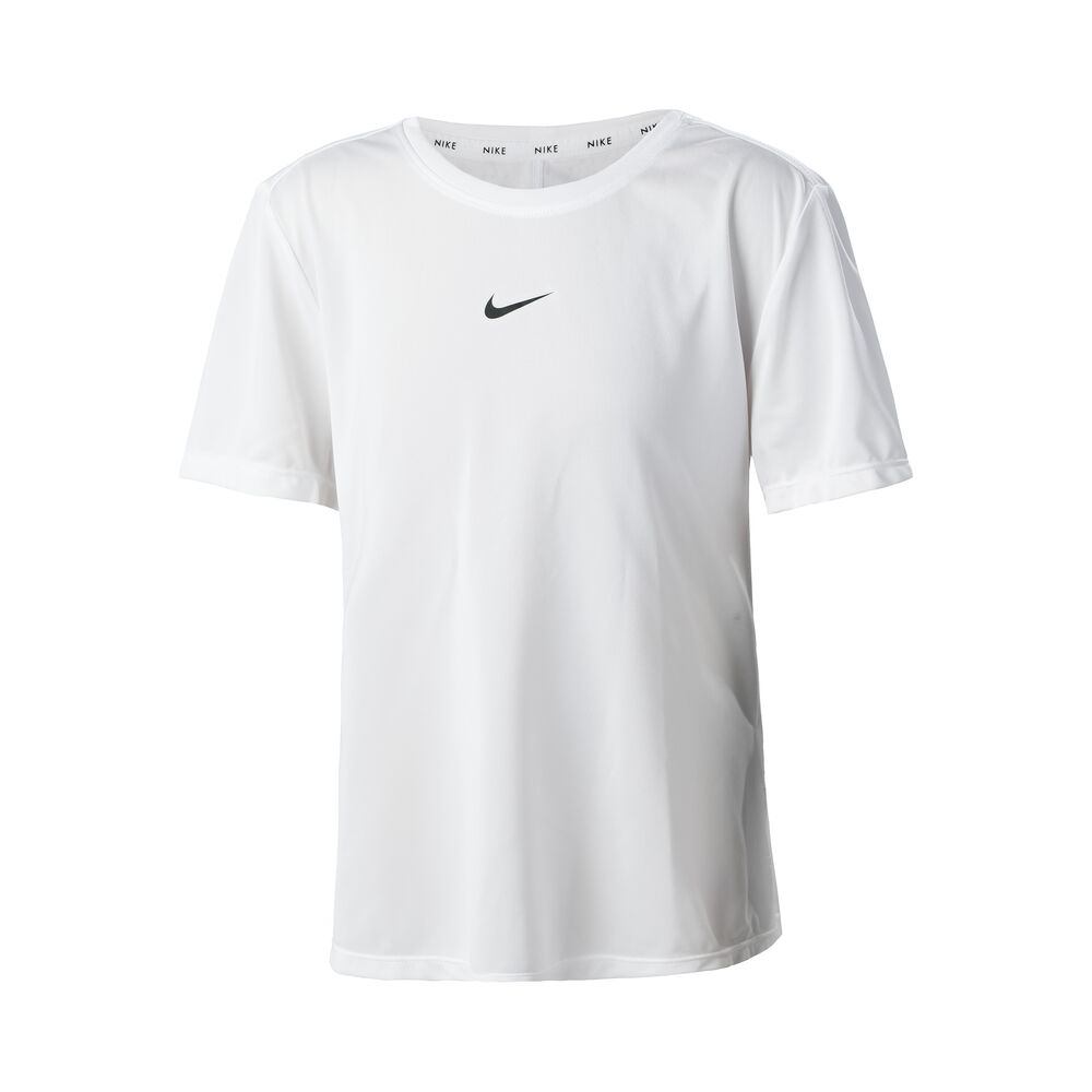 Nike Dri-Fit One T-shirt Filles - Blanc , Noir