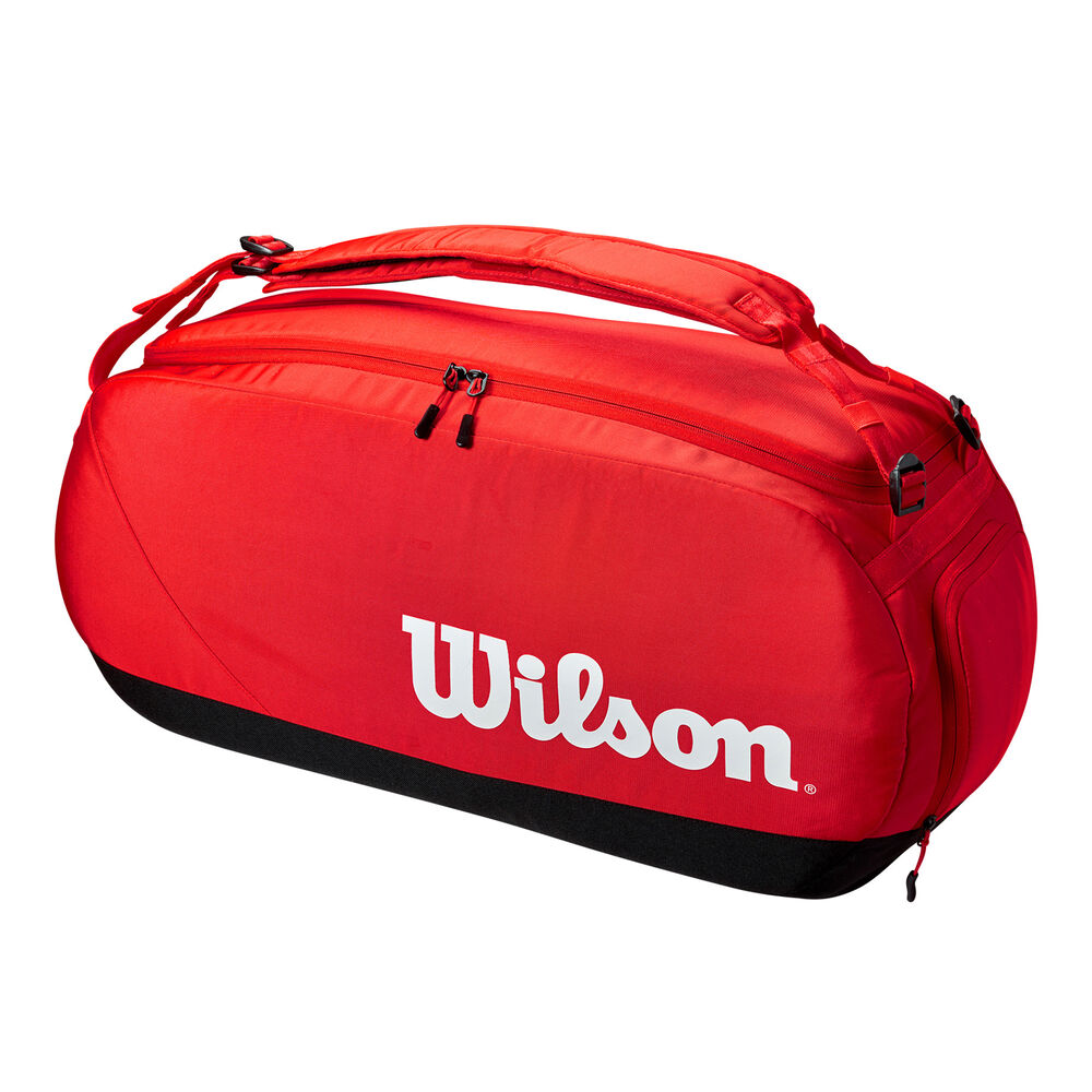 Wilson Super Tour Large Duffle Sac De Sport - Rouge , Blanc