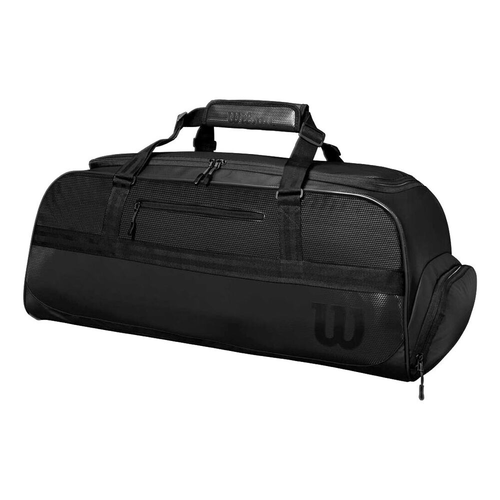 Wilson Tour Duffle Bag Large Sac De Sport - Noir , Noir Brillant