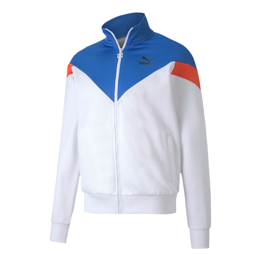 Puma Iconic MCS Track Veste De Survêtement Hommes - Blanc , Bleu