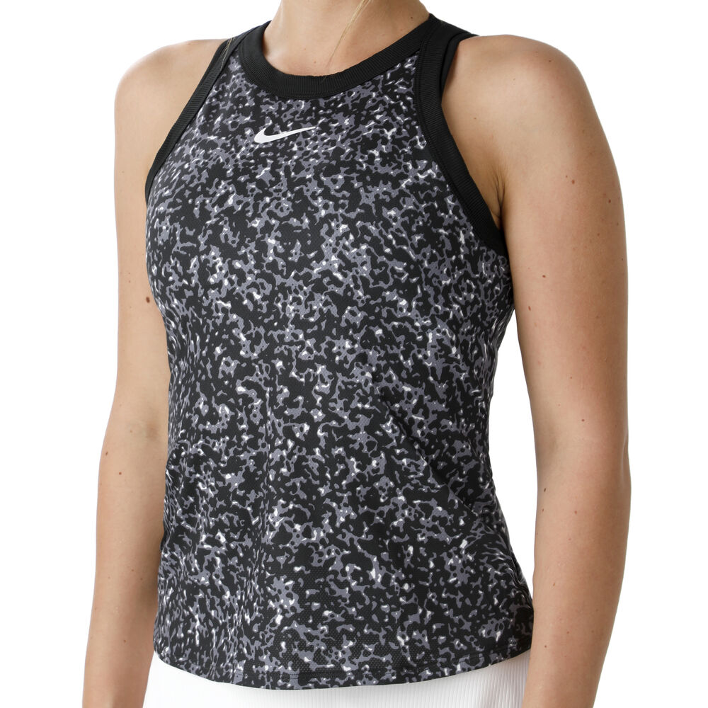 Nike Court Dri-Fit Débardeur Tank Top Femmes - Noir , Blanc