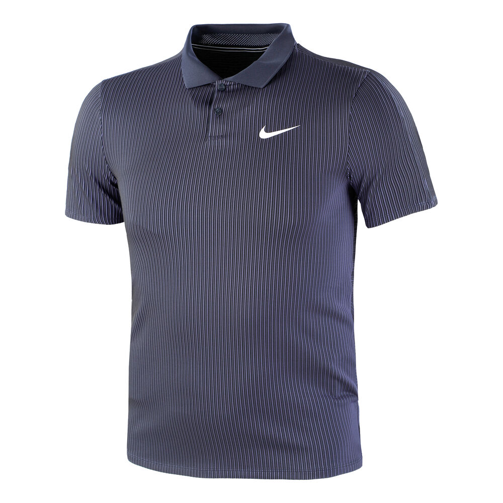 Nike Dri-Fit Advantage Slam Polo Hommes - Bleu Foncé , Blanc