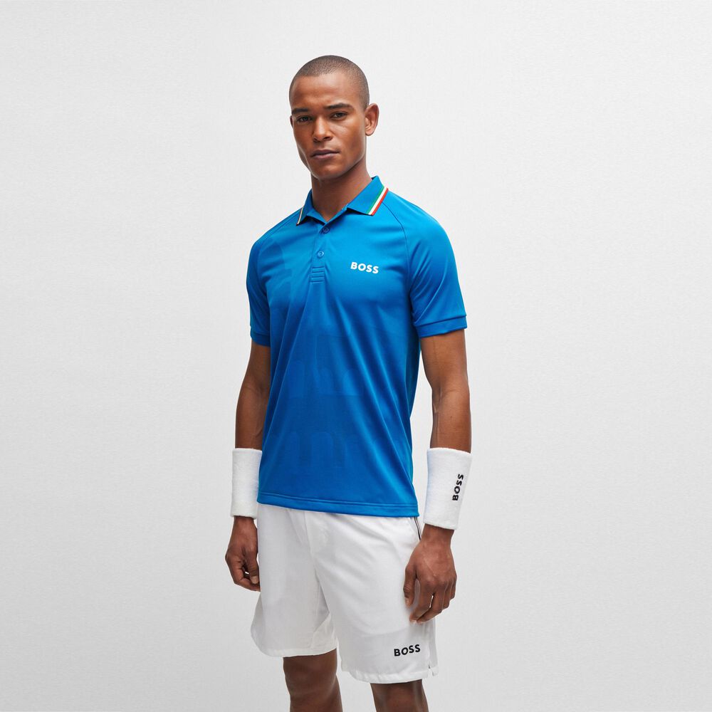 BOSS Patteo MB 14 Polo Hommes - Bleu