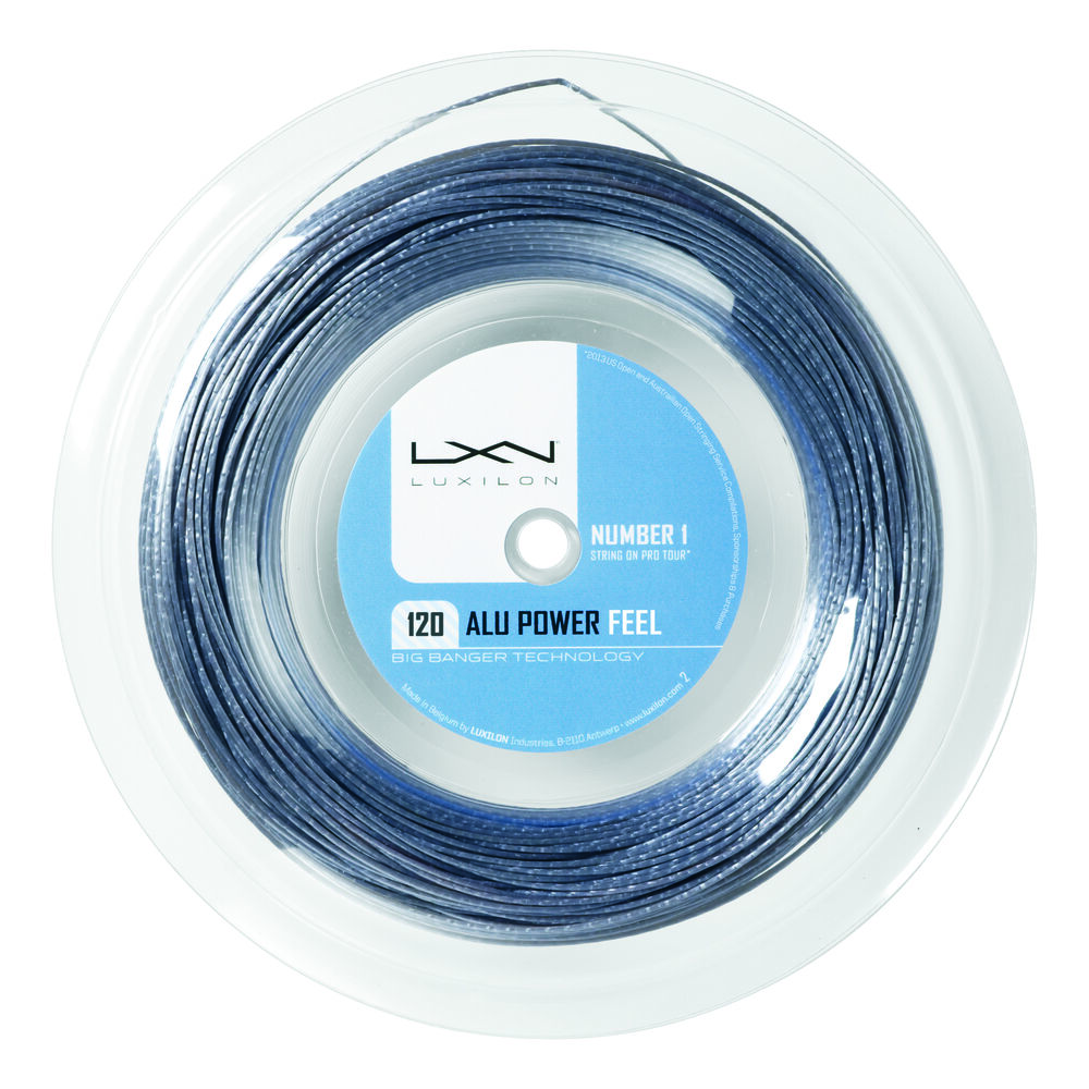 Luxilon Alu Power Feel Bobine Cordage 200m - Argent