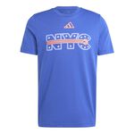 Vêtements adidas adidas Tennis New York T-shirt Hommes - bleu, multicouleur