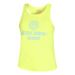 V&ecirc;tements BIDI BADU BIDI BADU Beach Spirit Chill D&eacute;bardeur Tank Top Femmes-Jaunes Fluo