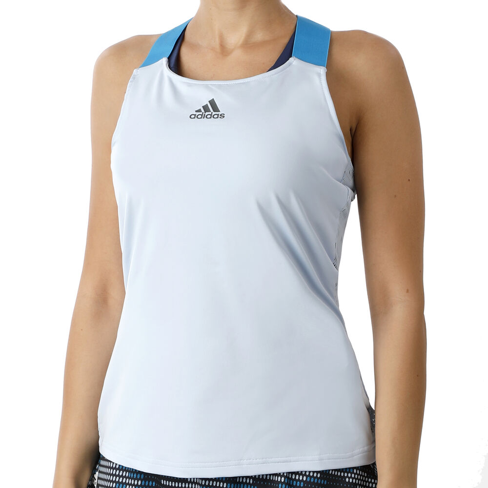 adidas Y Débardeur Tank Top Femmes - Bleu Clair , Turquoise