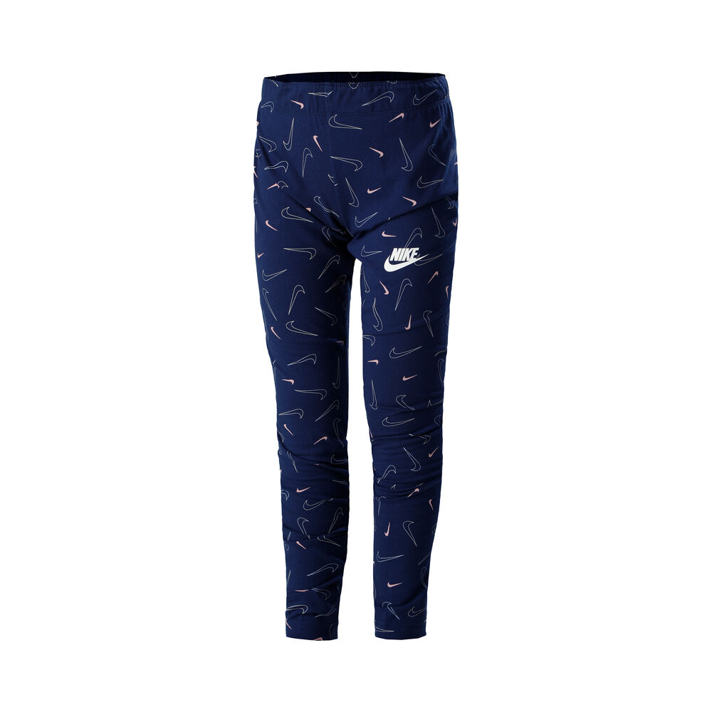 Nike Sportswear Favorites All Over Print Collant Tight Filles - Bleu , Blanc