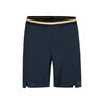 Performance Shorts Hommes-Bleu Foncé,Jaune Doré