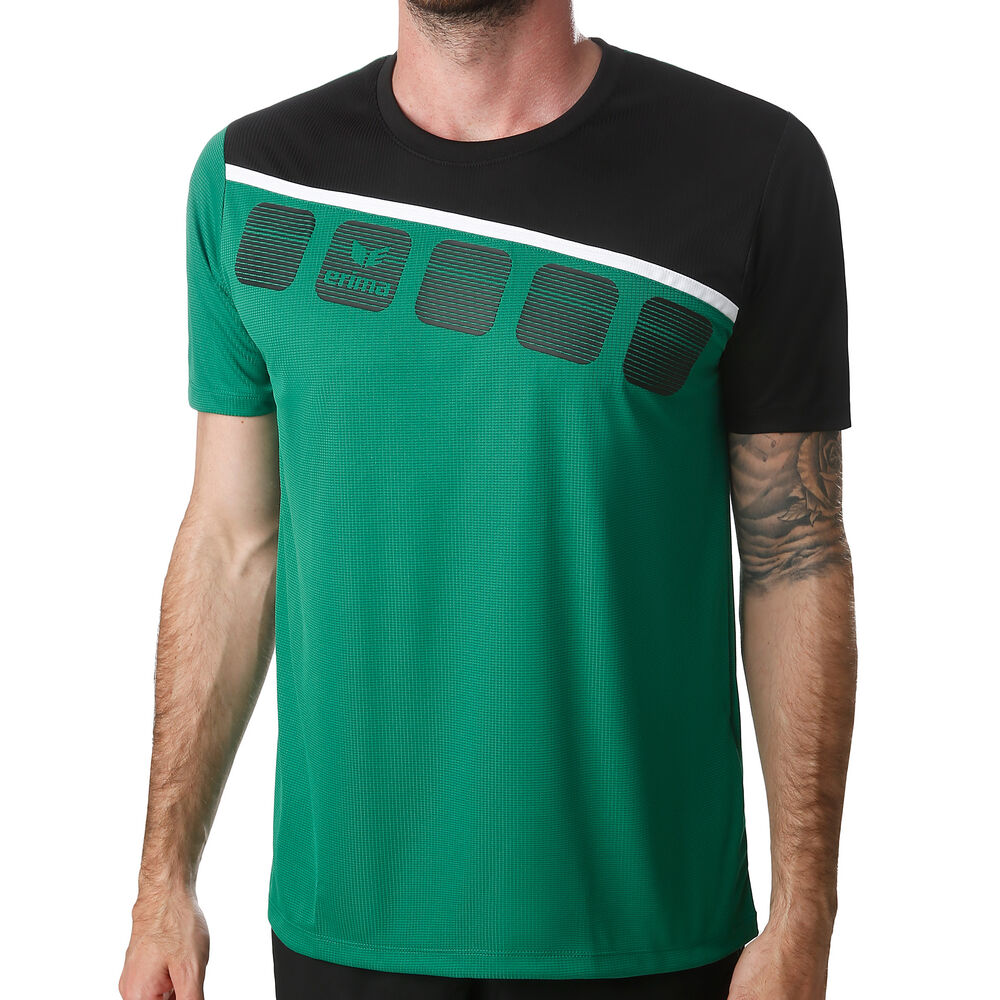 Erima 5-C Function T-shirt Hommes - Vert , Noir