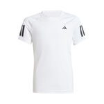 V&ecirc;tements adidas adidas Club T-shirt Enfants-Blanc,Noir