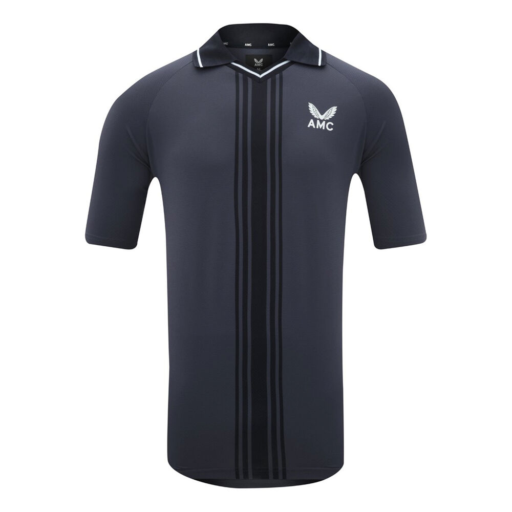 Castore Andy Murray Technical Playing Polo Hommes - Gris Foncé, Noir