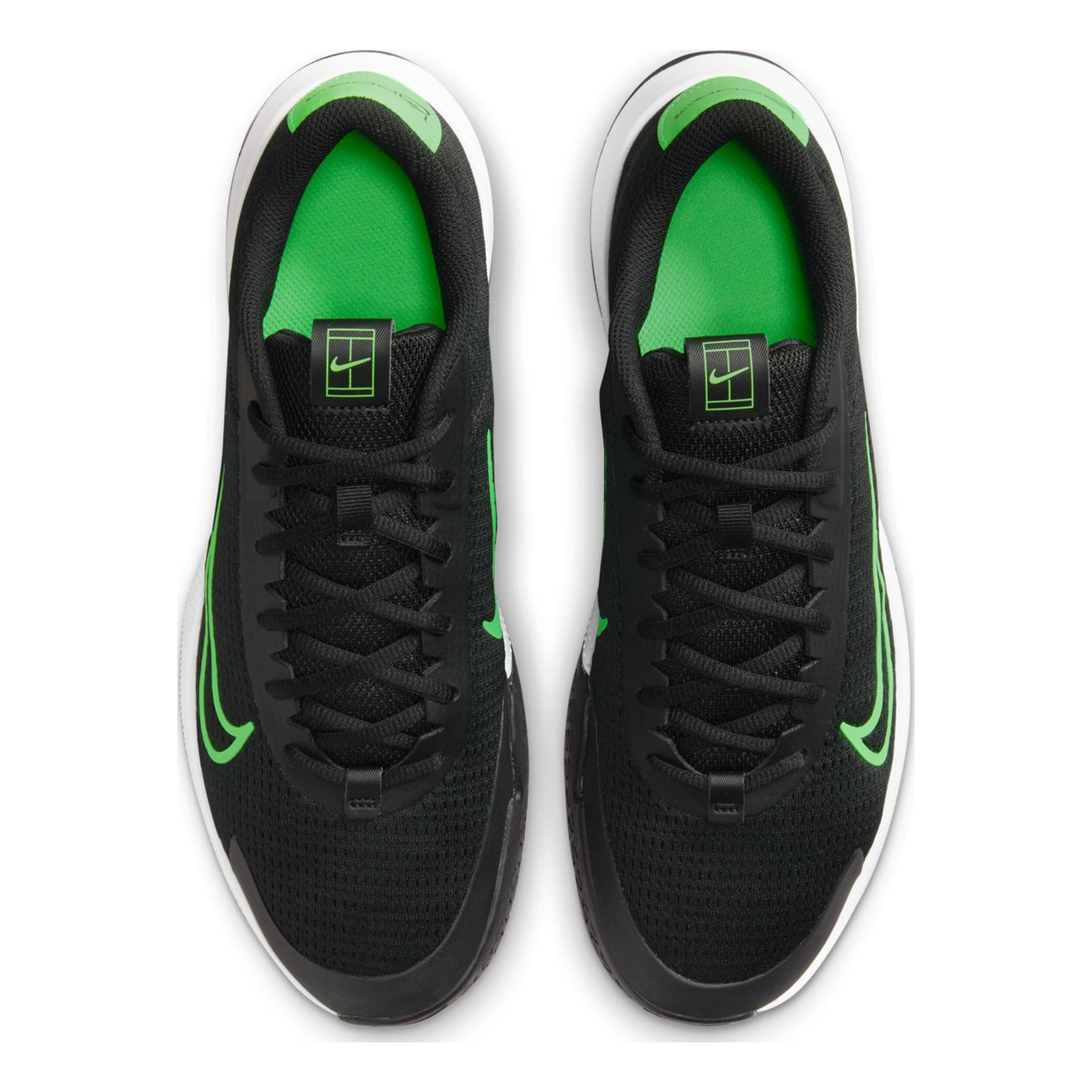 Nike noir et vert fluo clearance