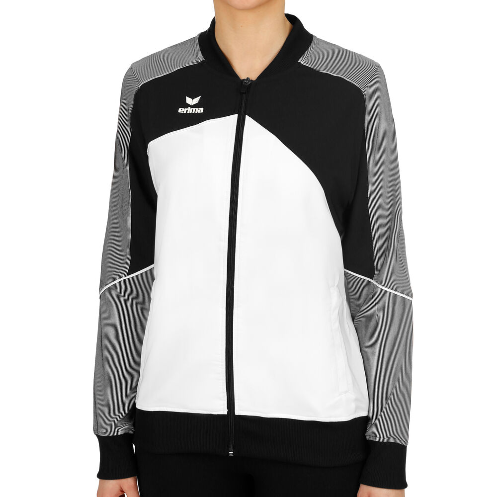 Erima Premium One 2.0 Präsentation Veste De Survêtement Femmes - Blanc , Noir