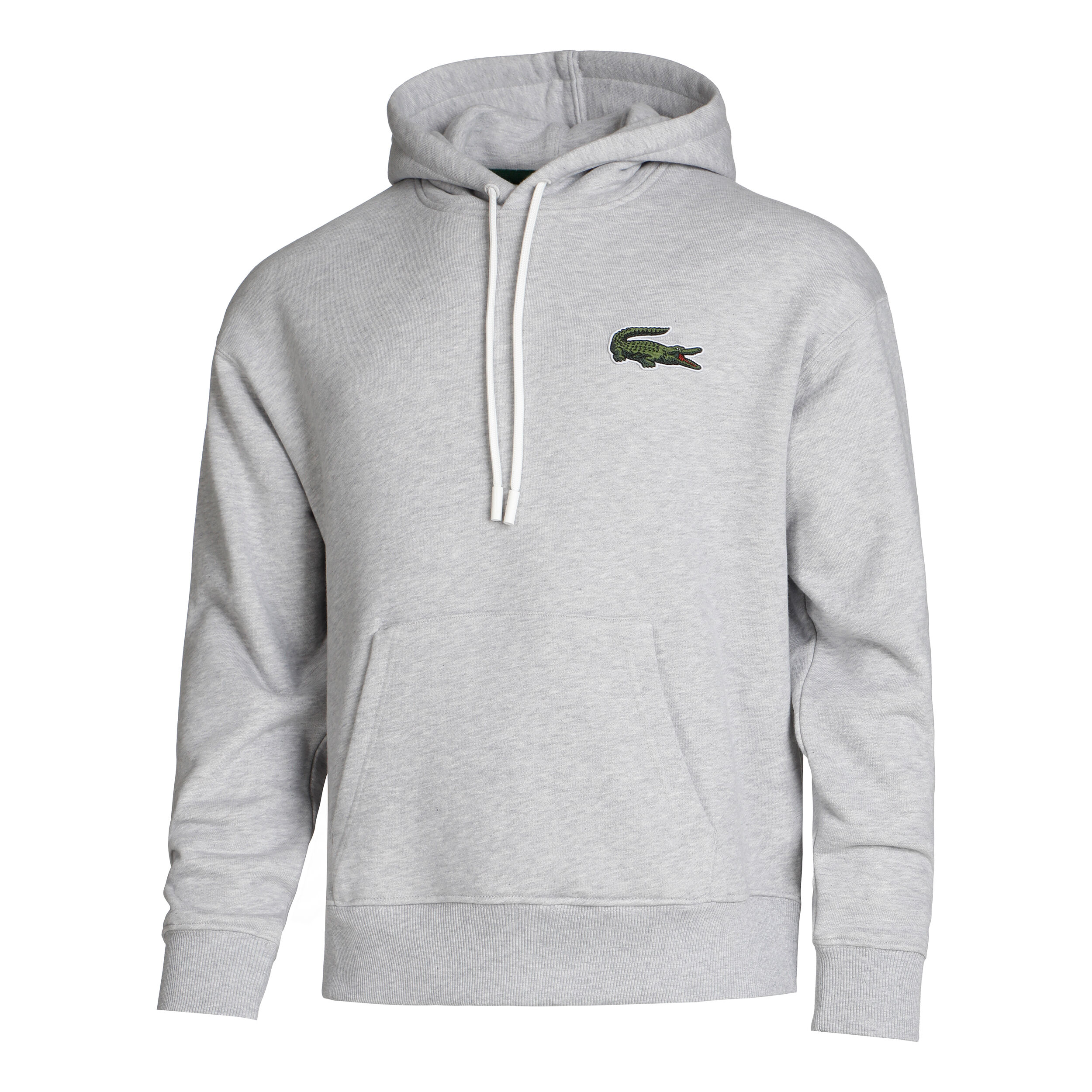 Sweat a hotsell capuche lacoste gris