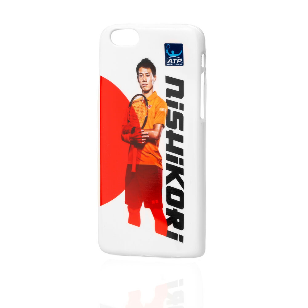 ATP Nishikori IPhone 6 Couverture - Blanc , Orange