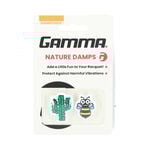 Accessoires Raquettes Gamma Gamma Vibrationsdämpfer Nature Kaktus/Biene