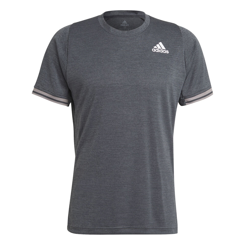 adidas Freelift T-shirt Hommes - Gris Foncé, Blanc