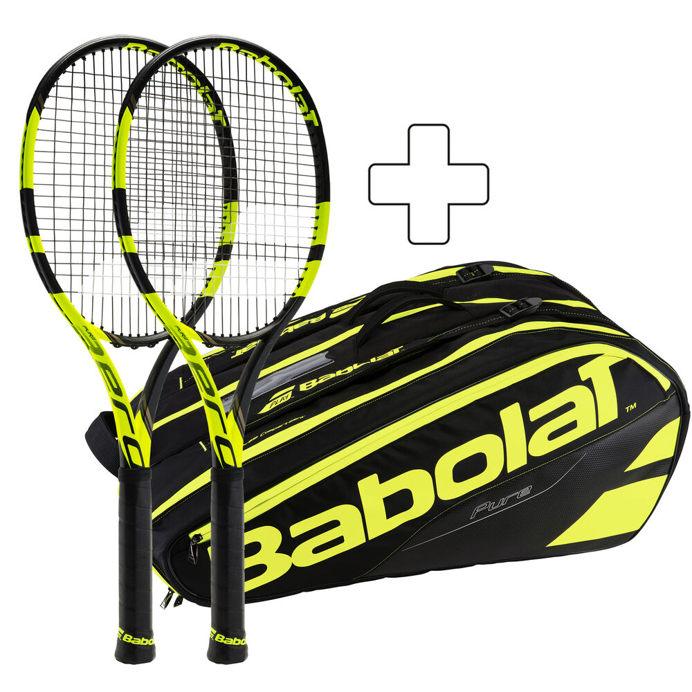 2x Pure Aero VS Tour + Sac De Tennis