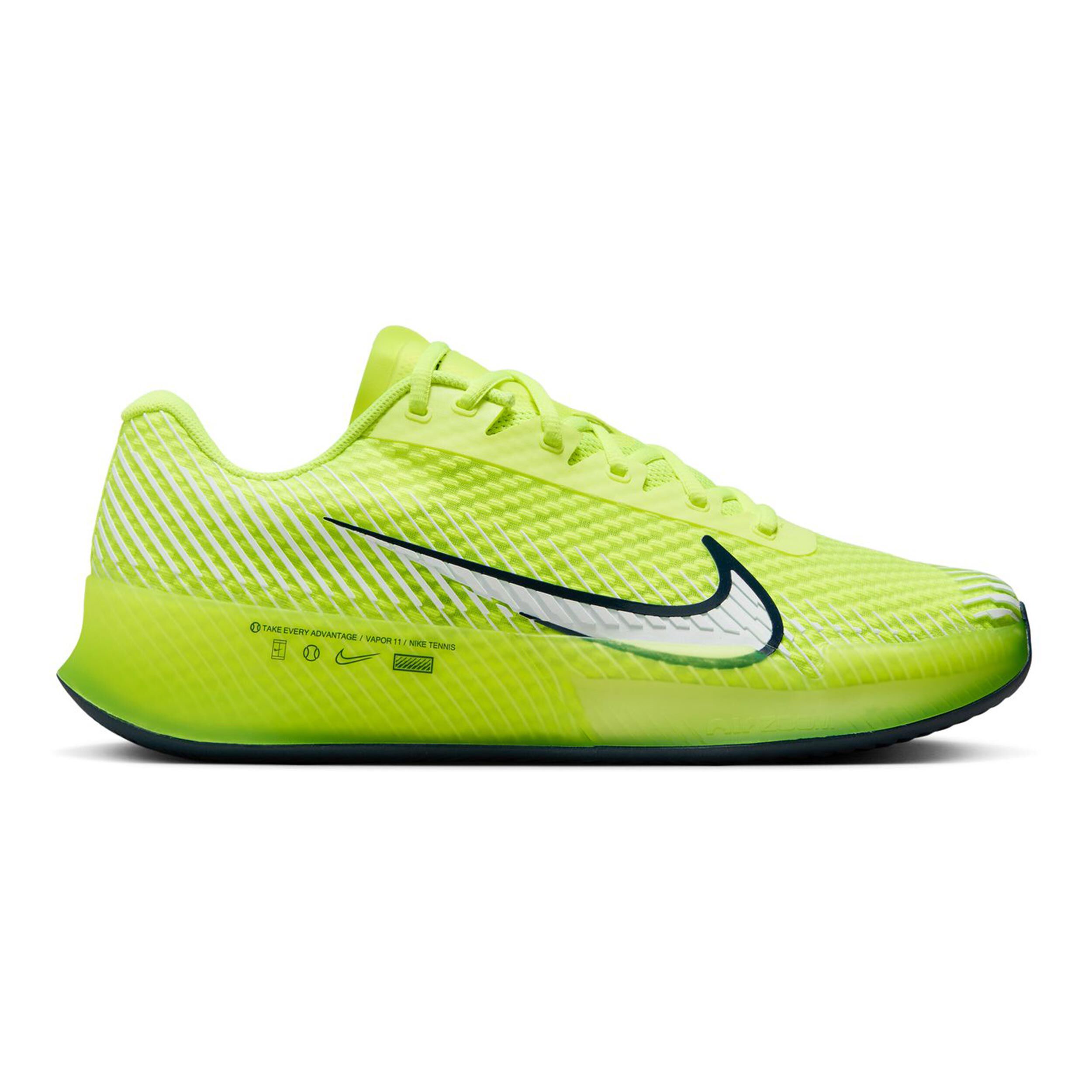 Buy Nike Air Zoom Vapor 11 Chaussure Terre Battue Hommes Jaunes Fluo online Tennis Point FR