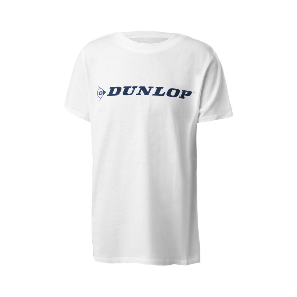 Dunlop Crew T-shirt Enfants - Blanc , Noir