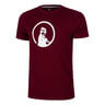 Create Trainings T-shirt Hommes-Rouge Vin, Blanc