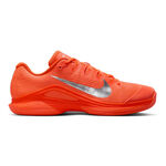 Chaussures de tennis Nike Nike Vapor 12 PRM USO Chaussures Toutes Surfaces Hommes-Orange Fluo,Argent
