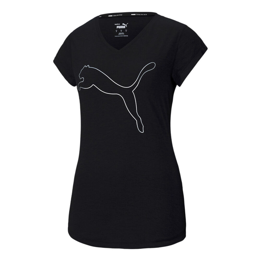 Puma Favorite Heather Cat T-shirt Femmes - Noir