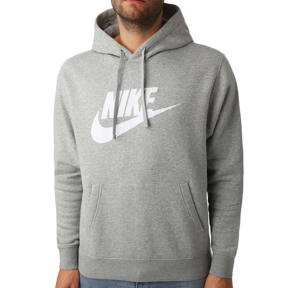 Nike Sportswear Club Fleece Sweat à Capuche Hommes - Gris Clair , Blanc