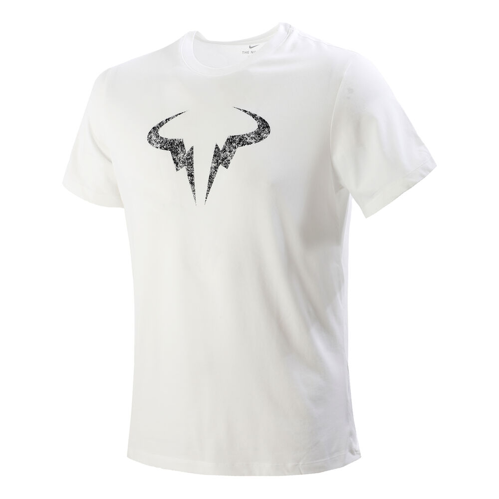 Nike Rafael Nadal Dri-Fit Clay T-shirt Hommes - Blanc , Bleu Foncé