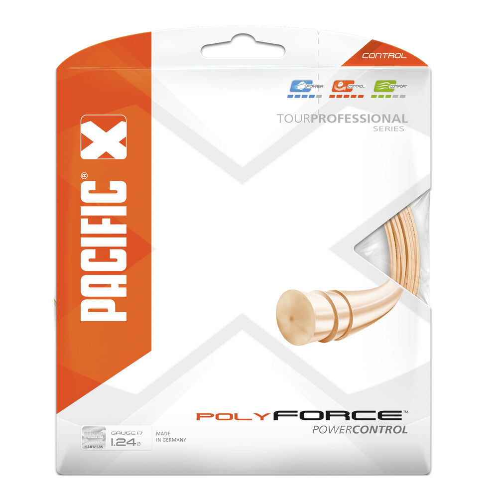 Pacific Poly Force Cordage En Set 12,2m - Orange Fluo