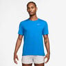 Miler Maillot de course Hommes - bleu, argent