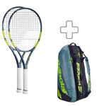 Lot de raquettes Babolat Babolat Pure Aero Lite Raquette de comp&eacute;tition Cord&eacute;
