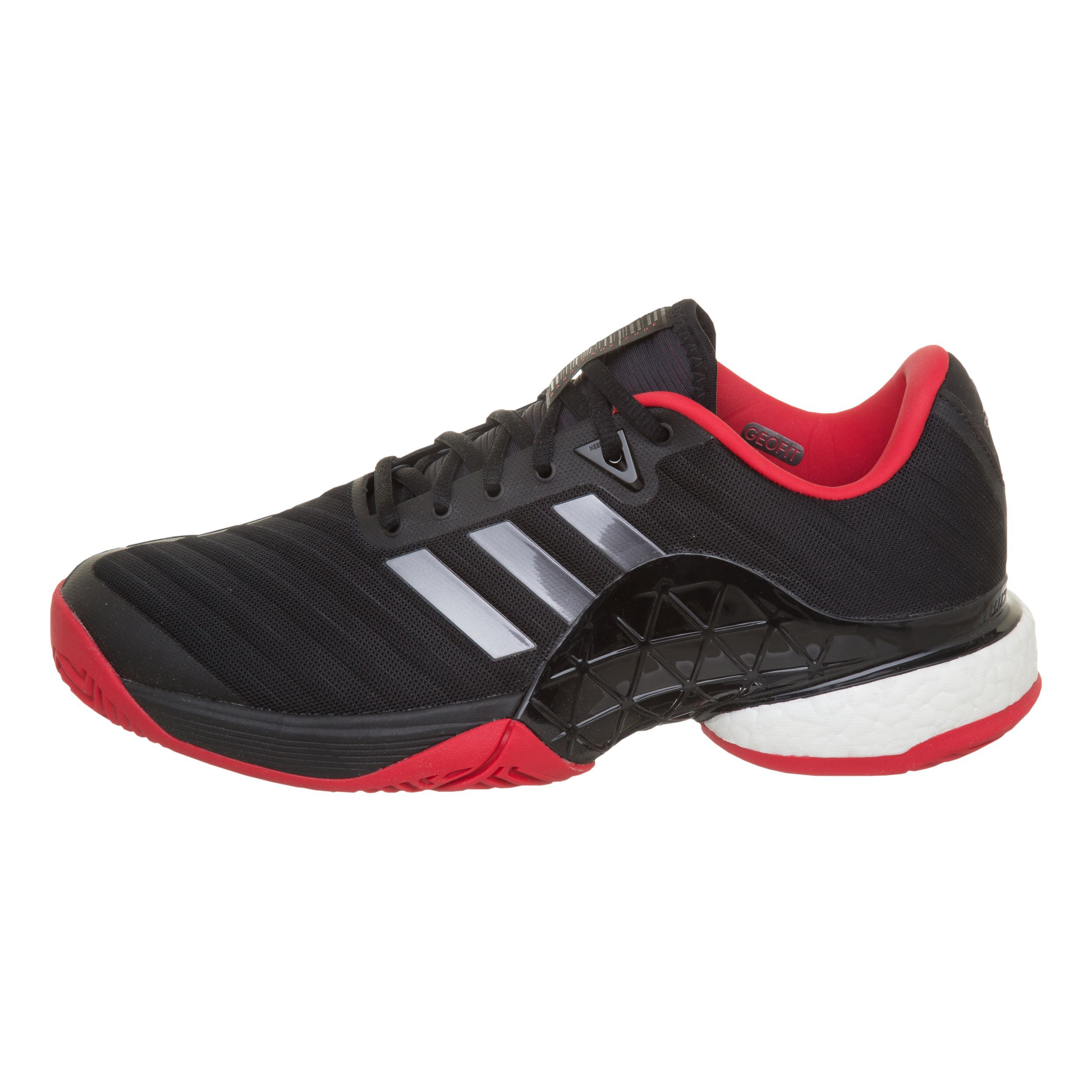 Buy adidas Barricade 2018 Boost Chaussures Toutes Surfaces Hommes Noir Argent online Tennis Point FR