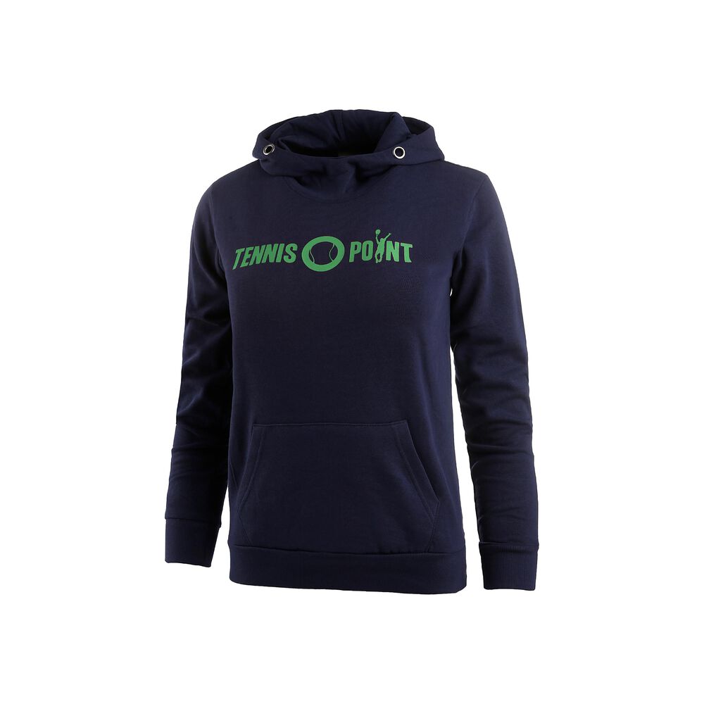 Tennis-Point Basic Sweat à Capuche Enfants - Bleu Foncé , Vert