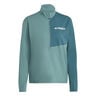 Terrex MT Half-Zip Maillot De Course Femmes-Vert Foncé,Vert