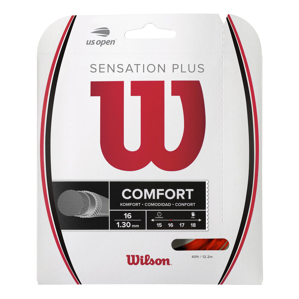 Wilson Sensation Plus Cordage En Garniture 12,2m - Rouge